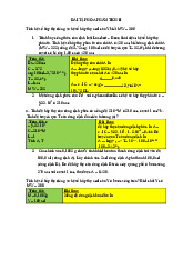 Bài tập hóa phân tích | Đại học Y Dược Cần Thơ