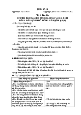 ĐẠO ĐỨC 2-( TUẦN 17-20)