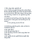 Câu hỏi trắc nghiệm ôn tập - Kinh tế chính trị Mác - Lênin | Đại học Tôn Đức Thắng