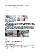 Chủ đề: Những biểu hiện của rối loạn giấc ngủ thường thấy và tác hại của nó ? Môn Kinh tế môi trường | Trường Học Viện nông nghiệp Việt Nam