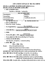 Công thức môn Quản trị tài chính | Đại học Thăng Long