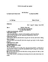 TIEU HOC - LUYEN TAP XAY DUNG GIAO AN