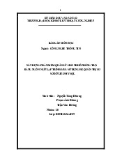 Quản Lý Phòng Trọ: Phần Mềm Quản Lý Cho Thuê Phòng Bằng Java | Báo cáo công nghệ thông tin