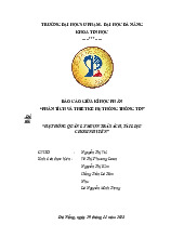 Báo cáo giữa kỳ: Hệ thống quản lý mượn trả sách | Trường Đại học Sư phạm, Đại học Đà Nẵng