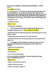Đáp án trắc nghiệm môn Tư tưởng Hồ Chí Minh | Trường đại học Mở Hà Nội