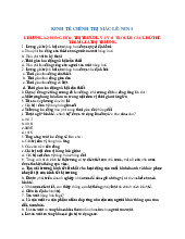 Đại cương môn Kinh tế chính trị Mác Lênin - Trường Đại học lao động -  xã hội