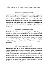 Dẫn chứng về lòng dũng cảm trong cuộc sống | Ngữ văn 12