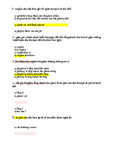 Trắc nghiệm Cầu theo giá và tác động đến doanh thu môn Kinh tế vi mô | Trường Đại học Kinh Tế Quốc Dân