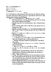 Bài kiểm tra Môn Sự kiện truyền thông | Trường Đại học Tài chính - Marketing