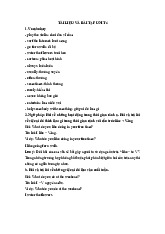 Tài liệu và bài tập unit 4, 5 - Tiếng Anh cơ sở (FL1128)| Trường Đại học Bách khoa Hà Nội