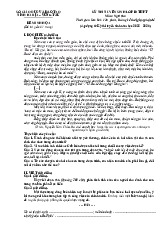 Đề minh họa tuyển sinh 10 Ngữ văn Sở GD Bà Rịa Vũng Tàu 2025-2026 có đáp án