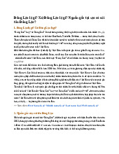 Đông Lào là gì? Xứ Đông Lào là gì? Nguồn gốc tại sao có cái tên Đông Lào