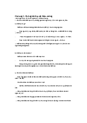 Tóm tắt chương 1,2,3 - Triết học Mác Lenin| Đại học Kinh Tế Quốc Dân