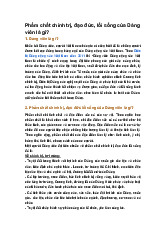 Phẩm chất chính trị, đạo đức, lối sống của Đảng viên là gì?