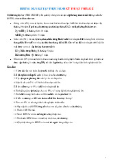 HƯỚNG DẪN BÀI TẬP THỰC HÀNH KỸ THUẬT THỪA KẾ | Lập Trình Hướng Đối Tượng