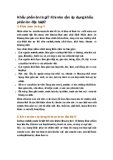 Khẩu phần ăn là gì? Khi nào cần áp dụng khẩu phần ăn đặc biệt?