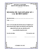 Ôn tập giữa kỳ 1 Toán 7 năm 2024 – 2025 trường THCS Đô Thị Việt Hưng – Hà Nội