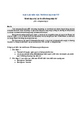 Báo cáo Chương Trình EC Doanh Nghiệp | Thương mại điện tử | Đại học Tôn Đức Thắng