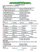 Đề Cương Ôn Tập Giữa Kỳ 1 Lịch Sử 12 Năm Học 2025-2026