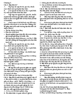 Bộ câu hỏi gồm 500 câu trắc nghiệm môn Đạo đức kinh doanh và văn hóa doanh nghiệp có đáp án
