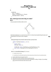 Bài tập tổng hợp 2 - none. Môn Cấu trúc dữ liệu và thuật toán (Phenika) | Đại học Trường Đại học Phenika.