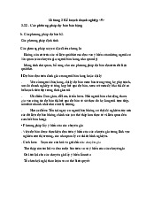 Chương 3 Kế hoạch doanh nghiệp 9 môn Lập kế hoạch doanh nghiệp  | Học viện Nông nghiệp Việt Nam