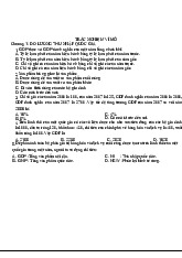 Trăc nghiệm ôn tập có đáp án | Kinh tế vĩ mô | Trường Đại học kinh tế Thành Phố Hồ Chí Minh