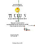 Tiểu luận: Thuận lợi & khó khăn trong đào tạo trực tuyến môn Kinh tế chính trị | Học viện Ngân hàng