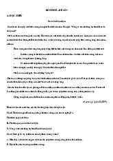 Đề ôn hè Tiếng Việt 2 lên 3 - Đề 7