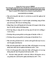 Hướng dẫn tổ chức ôn tập môn Chủ nghĩa xã hội và khoa học | Trường Đại học Kinh doanh và Công nghệ Hà Nội