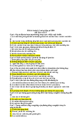 Đề thi kinh tế vĩ mô (Có đáp án) - Kinh tế vĩ mô | Trường Đại học Kinh tế, Đại học Quốc gia Hà Nội