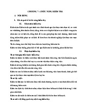 Chương 7: Chức năng kiểm tra trong quản trị | Môn Quản trị kinh doanh - Trường Cao đẳng công thương Việt Nam