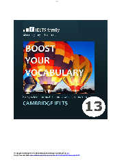 Cam 13 boost your vocaburary - IELTS | Trường Đại học Hà Nội