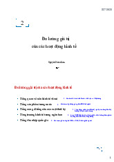 Tổng quan về Kinh tế Vĩ mô - Báo cáo bài giảng | Kinh tế vĩ mô | Trường Đại học kinh tế Thành Phố Hồ Chí Minh