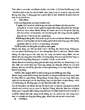  Đề cương :môn Nhập Môn Kinh Doanh Quốc Tế: tầm nhìn và sứ mệnh của Honda–Trường Đại học Hoa Sen