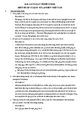 Câu hỏi ôn tập từng chương môn Luật hiến pháp  |Đại học Nội Vụ Hà Nội