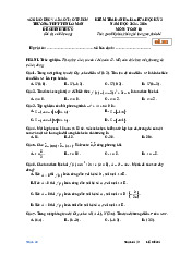 Đề giữa kỳ 2 Toán 10 năm 2024 – 2025 trường THPT Ten Lơ Man – TP HCM có đáp án