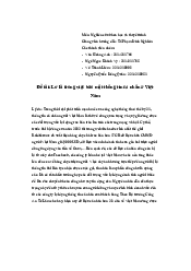 Lơ là trong việc bảo mật thông tin cá nhân ở ViệtNam - Giáo dục an ninh quốc phòng | Trường đại học Quốc tế Hồng Bàng