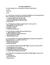 ÔN TẬP CHƯƠNG 1 - Câu hỏi ôn tập cho kiểm tra kiến thức mạng không dây | Đại học Điện lực