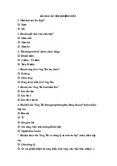 Bảng Câu Hỏi Nghiên Cứu Về Du Lịch Tại Vũng Tàu | Lập kế hoạch kinh doanh | Trường Đại học Kiến trúc Đà Nẵng