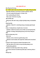 Ngân hàng câu hỏi tự luận và đề cương ôn thi môn Triết học Mac-Lenin - Học Viện Kỹ Thuật Mật Mã