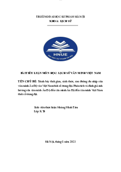 Giá trị lớn trong nền kinh tế thị trường | Đại học Sư Phạm Hà Nội