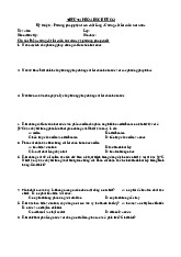 Phương Pháp Chưng Cất Lôi Cuốn Hơi Nước | Cơ sở hóa học vật liệu | Trường Đại học Khoa học Tự nhiên, Đại học Quốc gia Hà Nội