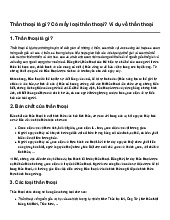 Thần thoại là gì? Có mấy loại thần thoại? Ví dụ về thần thoại | Ngữ văn 7