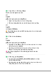 OOP Concepts in Java: Class, Inheritance, Encapsulation, and More | Iot và ứng dụng | Học viện Công nghệ Bưu chính Viễn thông