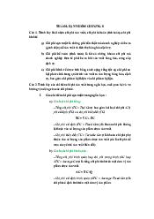 Thảo luận nhóm về đề tài chương 5: Kinh tế vĩ mô (p1) | Đại học Lao động - Xã Hội