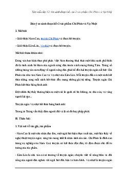So sánh đoạn kết của 2 tác phẩm Chí Phèo và Vợ Nhặt | Văn mẫu lớp 12