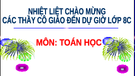 Giáo án điện tử Toán 8 Bài 14 Kết nối tri thức: Hình thoi