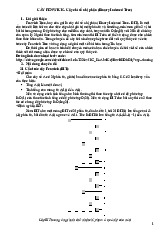 Cây FENWICK - Cây chỉ số nhị phân (Binary Indexed Tree)