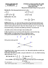 Đề khảo sát Toán 6 lần 2 năm 2024 – 2025 phòng GD&ĐT Mê Linh – Hà Nội